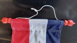 stokje met houten knopjes